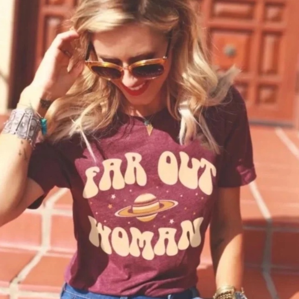Space Cowgirl Boho Graphic Tee